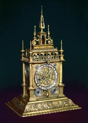 Relógio de Augsburgo, c.1630 (metal)